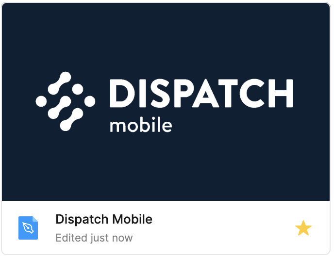 Dispatch mobile